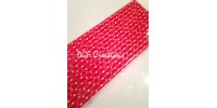 Polka Dot Red Pattern  Paper Straw click on image to view different color option